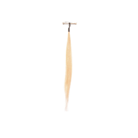 Bone Brooch with Human Hair