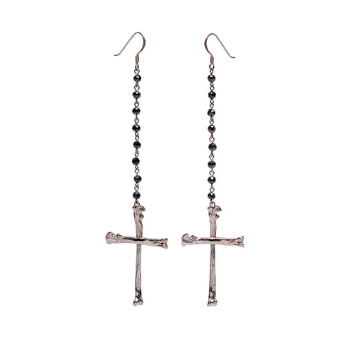 Calvinism Rosary Earrings