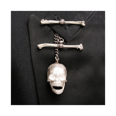 Full Skull Buttonhole Accessory