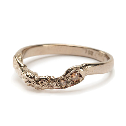 Monarchy Wedder White Gold Cognac