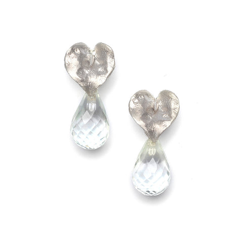 Lily Studs Mint Quartz