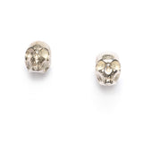 Tiny Skulls Studs Polished