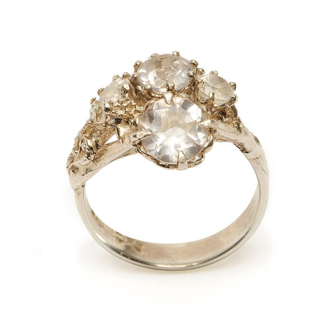 Art Nouveau II Ring Rose Quartz
