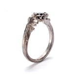 Bone Ring Large Solitaire