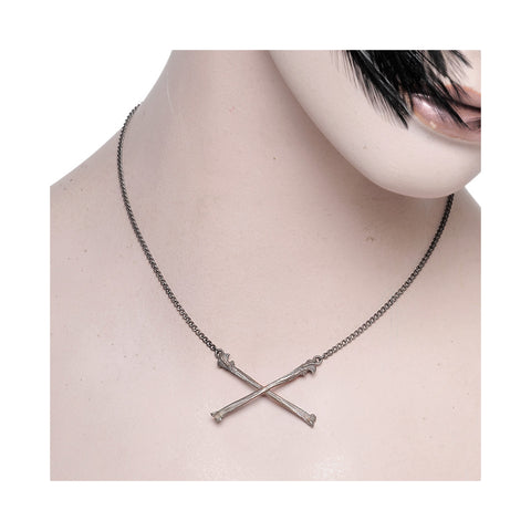 Crossbones Necklace Ox