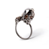 Death & Lilies Ring