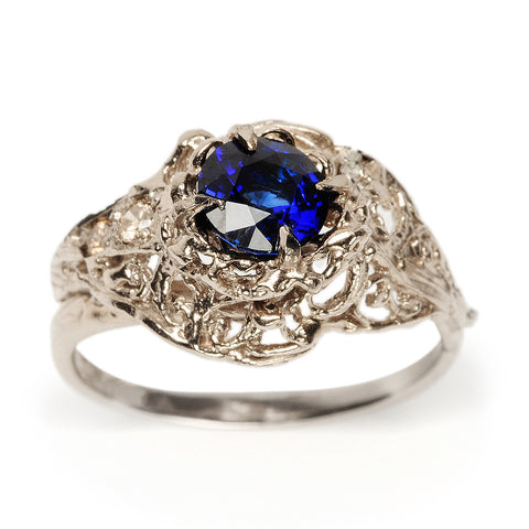 Deco Ring Mini Sapphire