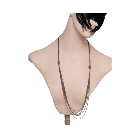 Double Skull Necklace