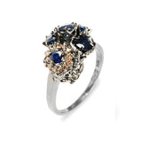 Explosion Ring Sapphire