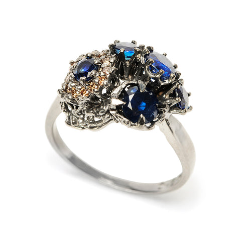 Explosion Ring Sapphire