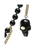 Jet Skull Fob Gold