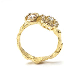 Mourning Ring Gold Diamond