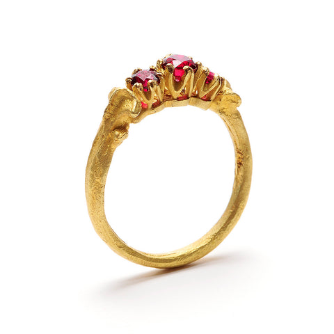 Nanna's Engagement Ring Gold & Ruby