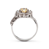 Queenie Ring Yellow Sapphire