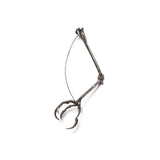 Raven Claw Brooch Black Rhodium