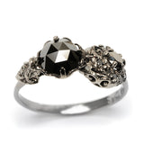 deVille Mourning Ring II Black Diamond