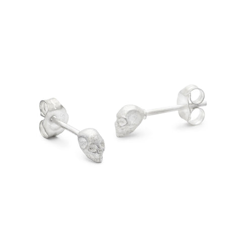 Tiny Skulls Studs Matte