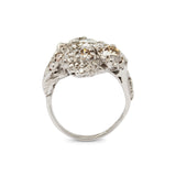 Triple Cluster Ring Champagne